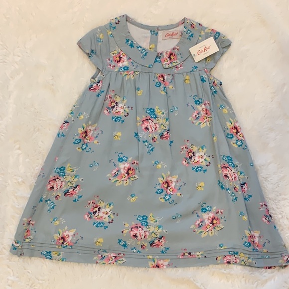 6-12 M Cath Kids London Floral Dress with Carter’s Sweater - Picture 3 of 15